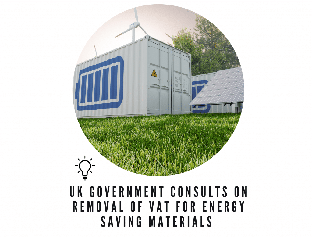 VATfree battery storage a step closer in the UK